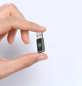 Manhattan 153980 kabel kønsskifter USB A USB C Sort