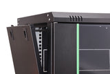 Digitus DN-19 07-U-EC-SW stativ 7U Vægmonteret stativ Sort