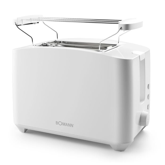 Bomann TA 6065 CB 2 skive(r) 750 W Hvid
