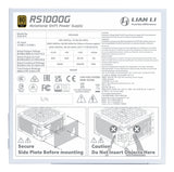 Lian Li RS1000G enhed til strømforsyning 1000 W 20+4 pin ATX ATX Hvid