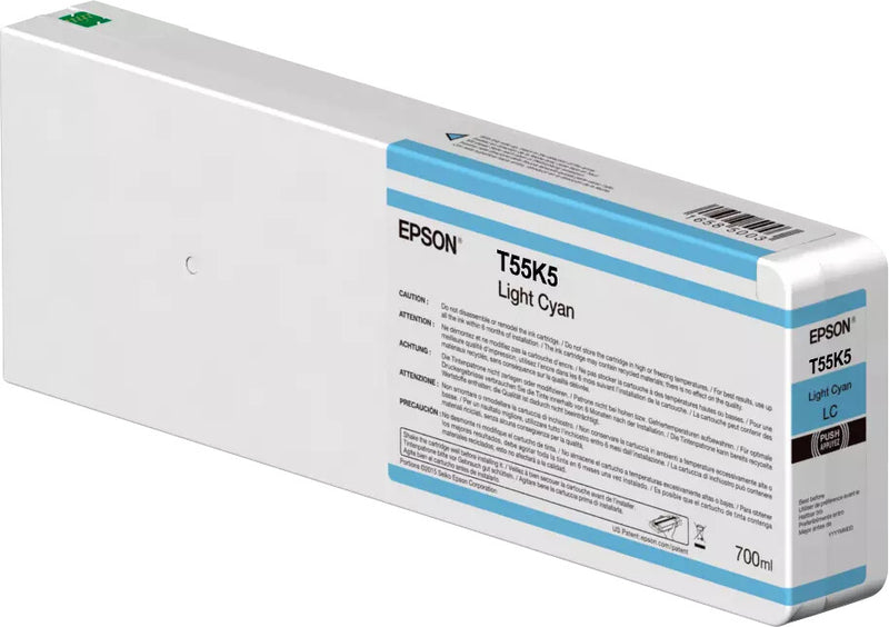 Epson T55K500 blækpatron 1 stk Original Lys cyan