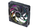 Seasonic MagFlow ARGB Computerkabinet Ventilator 12 cm Sort 1 stk