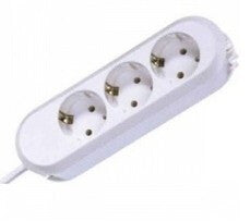 Bachmann SMART 3x Schuko 3m stikdåse 3 AC stikkontakt(er) Hvid