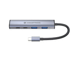 Conceptronic HUBBIES22G interface hub USB 3.2 Gen 1 (3.1 Gen 1) Type-C 5000 Mbit/s Grå