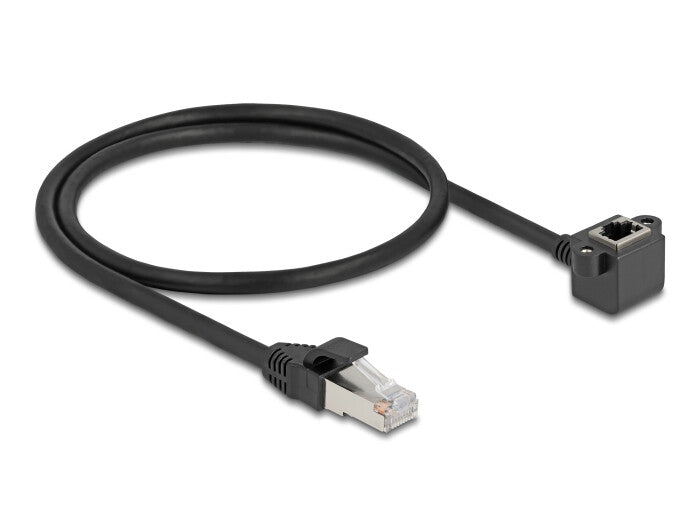 DeLOCK 81041 netværkskabel Sort 0,5 m Cat6 F/UTP (FTP)