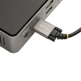 StarTech.com USB31CCSLKV1M USB-kabel USB 3.2 Gen 2 (3.1 Gen 2) 1 m USB C 10 Gbit/sek. 100 W Sort, Grå