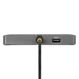 StarTech.com QUAD-USB-HDMI-ADAPT dockingstation Ledningsført USB 3.2 Gen 1 (3.1 Gen 1) Type-C Grå