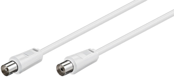 Goobay 11515 koaxial kabel 15 m Koaksial Hvid
