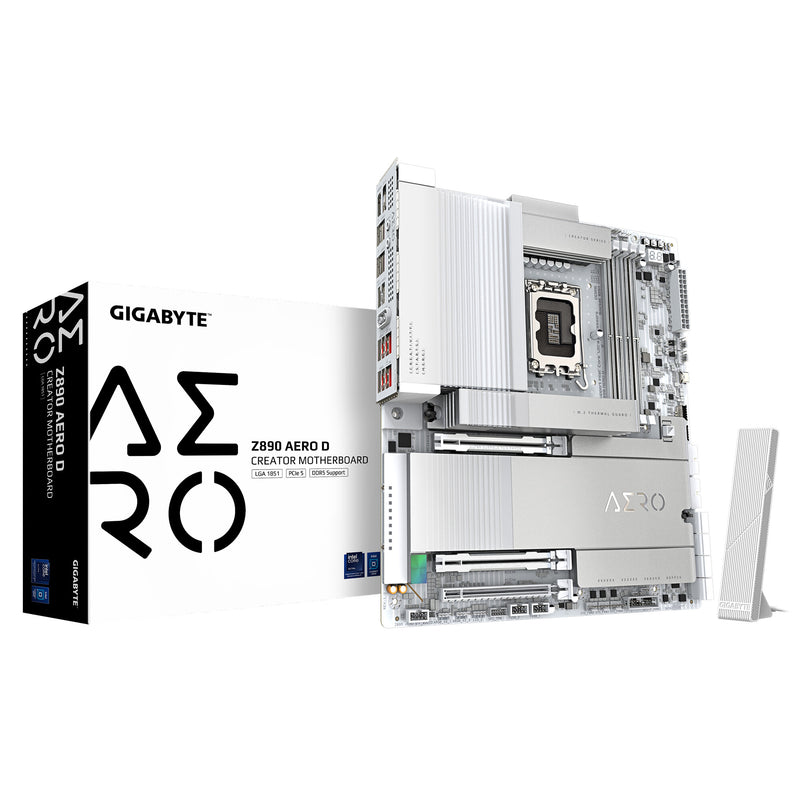 GIGABYTE Z890 AERO D bundkort Intel Z890 LGA 1851 (Socket V1) Udvidet ATX