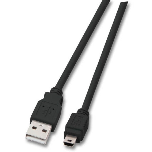 EFB Elektronik K5250SW.0,5V2 USB-kabel USB 2.0 0,5 m USB A Mini-USB B Sort