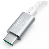 Hama Full-Featured USB-kabel USB 3.2 Gen 2 (3.1 Gen 2) 1,5 m USB C 10 Gbit/sek. 240 W Hvid