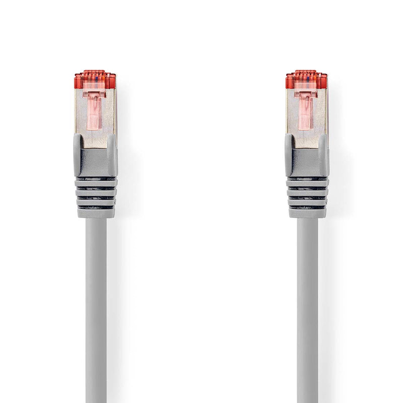 Nedis CCGL85221GY50 netværkskabel Grå 5 m Cat6 S/FTP (S-STP) Rund