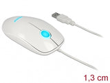 DeLOCK 12537 mus Kontor Ambidextrous USB Type-A Optisk 1200 dpi