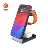 FIXED FIXMPOS-AL-GR oplader til mobil enhed Smartphone, SmartWatch, Hovedtelefoner Grå USB Trådløs opladning Hurtig opladning Indendørs