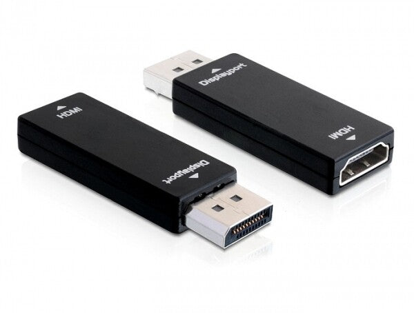 DeLOCK 65258 kabel kønsskifter Displayport 1.1 HDMI Sort
