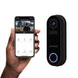 Hombli Smart Doorbell Pack Sort, Hvid