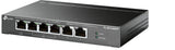TP-Link TL-SG1006PP netværksswitch Ikke administreret Gigabit Ethernet (10/100/1000) Strøm over Ethernet (PoE) Grå