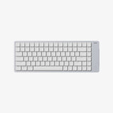 Lofree Flow 2 84 tastatur Universel USB + RF Wireless + Bluetooth QWERTY Hvid, Sølv