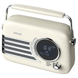 Savio RS-04 radio Bærbar Analog & digital Beige, Sort