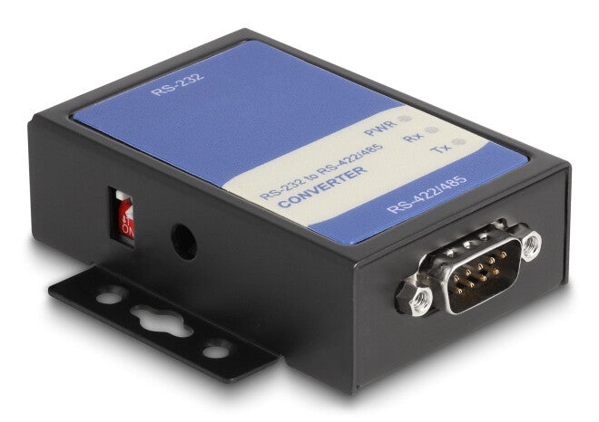 DeLOCK 64265 seriel konverter/repeater/isolator RS-232 RS-422/485 Sort
