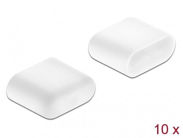 DeLOCK 64096 portstøvdæksel 10 stk USB Type-C