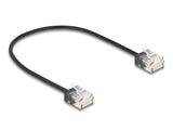 DeLOCK 80369 netværkskabel Sort 0,3 m Cat6 U/UTP (UTP)