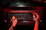 Numskull Games 154923 musemåtte Gaming musemåtte Sort, Flerfarvet, Rød