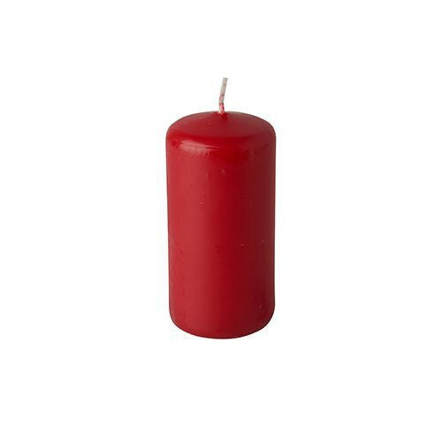 Papstar 17987 vokslys Cylinder Rød 8 stk