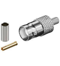 Goobay BNC-Connector Sølv