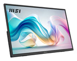 MSI PRO MP165 E6 Bærbart tv og skærm Bærbar skærm Sort 39,6 cm (15.6") LED 1920 x 1080 pixel