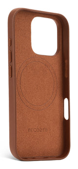 Decoded Leather Case mobiltelefon etui 16 cm (6.3") Cover Brun
