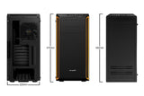 be quiet! Pure Base 600 Window Midi Tower Sort, Orange