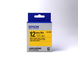 Epson LK-4YBP etiketbånd Sort på gul