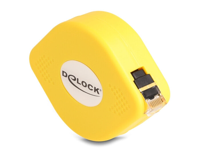 DeLOCK 80239 netværkskabel Sort, Gul 1,5 m Cat6a S/UTP (STP)