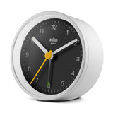 Braun BC12WB Quartz alarmur Sort, Hvid