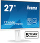 iiyama ProLite XUB2797QSU-W2 computerskærm 68,6 cm (27") 2560 x 1440 pixel Quad HD LED Hvid