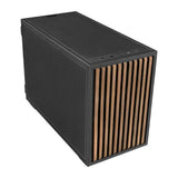 Lian Li B4-mATX Wood Mini Tower Sort, Træ