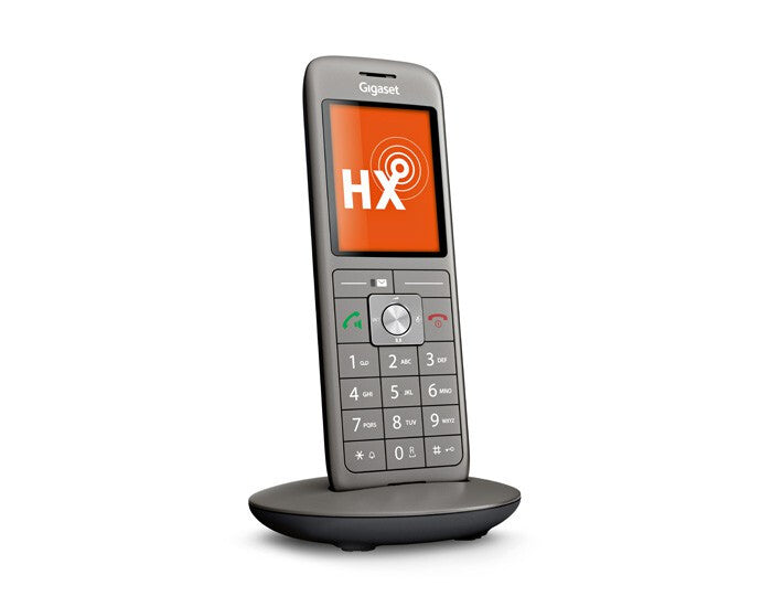 Gigaset CL660HX Analog/DECT-telefon Nummervisning Anthracit