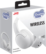 JVC Gumy Headband Headset Kabel & trådløs Opkald/musik Bluetooth Hvid