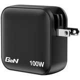 Verbatim Mini GaN Charger 100W Universel Sort Vekselstrøm Hurtig opladning Indendørs