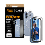 PanzerGlass ® | CARE by ® 3-in-1 Explorer Pakke iPhone 17
