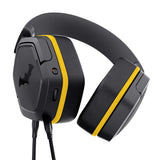 Trust 25784 hovedtelefoner/headset Ledningsført Spil Sort, Gul