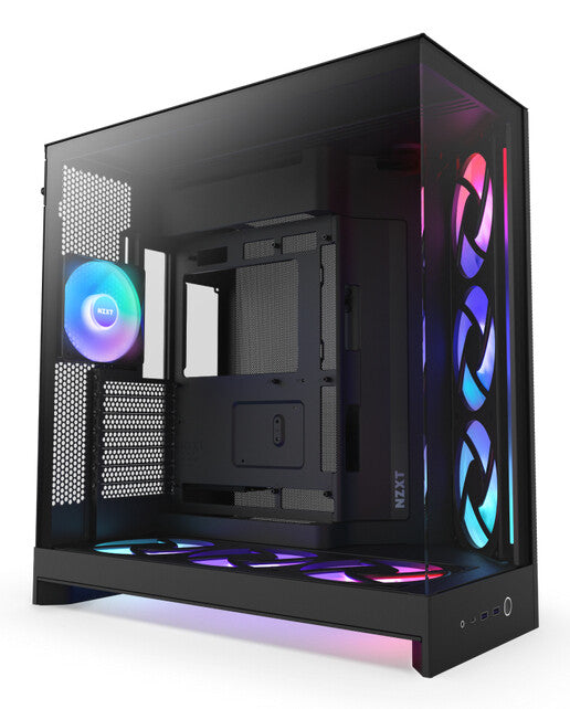 NZXT H9 Flow RGB+ Midi Tower Sort