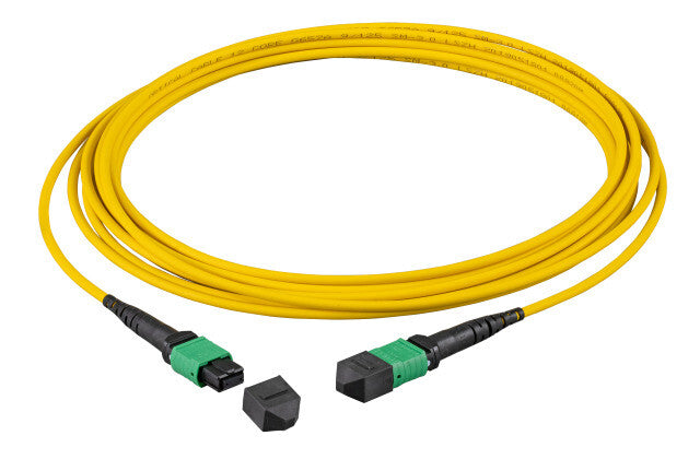 EFB Elektronik MTPF24MTPFOS2-5-A InfiniBand og fiberoptisk kabel 5 m MTP Gul