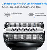 Braun 735483 Folie shaver Trimmer Sort, Blå