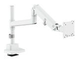 Digitus DA-90476 skærmbeslag og -stativer 144,8 cm (57") Skrivebord Hvid
