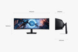 Samsung S49FG912EU computerskærm 124,5 cm (49") 5120 x 1440 pixel Dual QHD LCD Sort