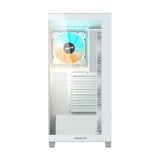 GIGABYTE C500 PANORAMIC STEALTH Midi Tower Hvid