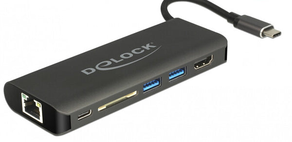 DeLOCK 87721 dockingstation USB 3.2 Gen 1 (3.1 Gen 1) Type-A Sort