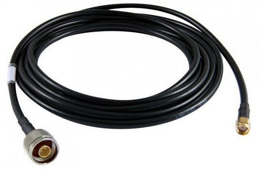 ALLNET ANT-CAB-RSMA-N-500 koaxial kabel 5 m R-SMA N-type Sort